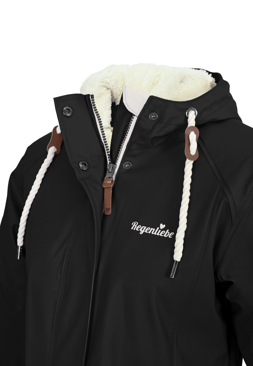 Regenliebe Damen Friesennerz mit Teddyfleece