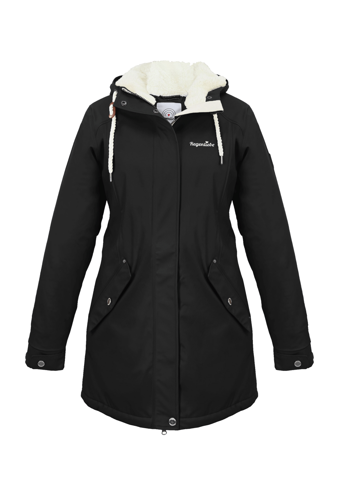 Regenliebe Damen Friesennerz mit Teddyfleece