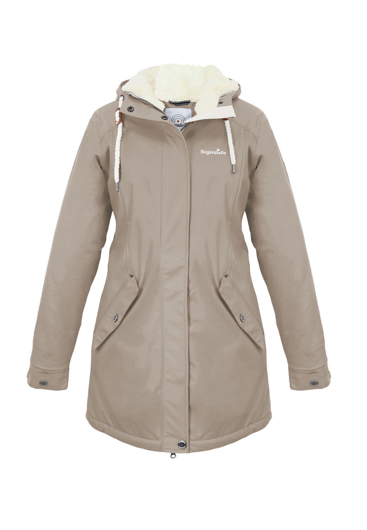 Regenliebe Damen Friesennerz mit Teddyfleece