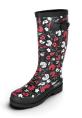 Regenliebe Damen Gummistiefel Blossom Night Langschaft