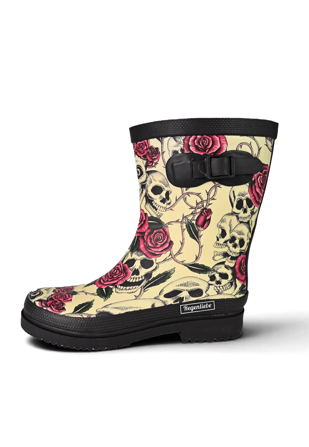 Regenliebe Damen Gummistiefel Ghost Halbschaft