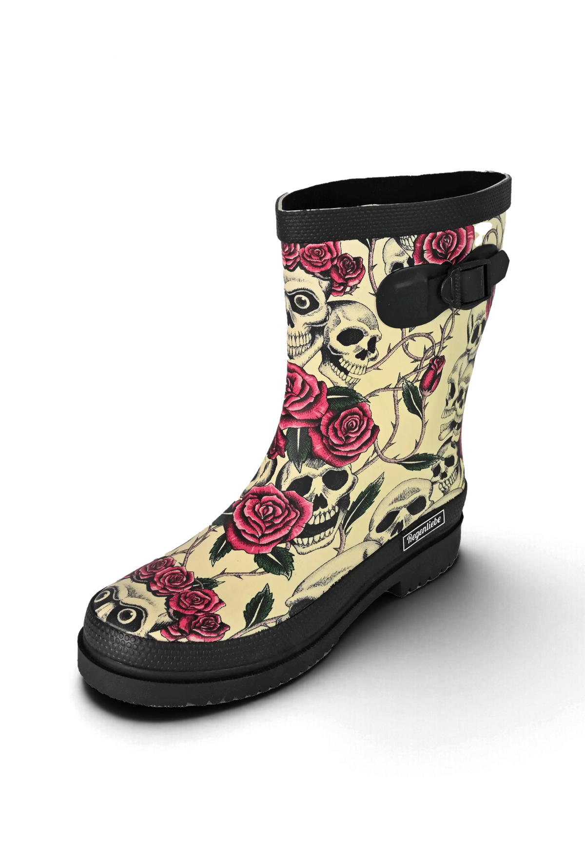 Regenliebe Damen Gummistiefel Ghost Halbschaft