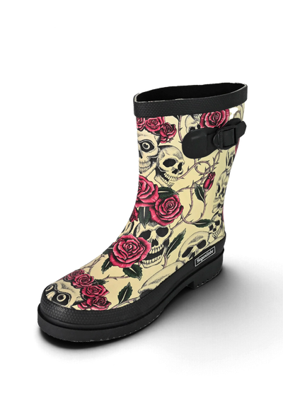 Regenliebe Damen Gummistiefel Ghost Halbschaft