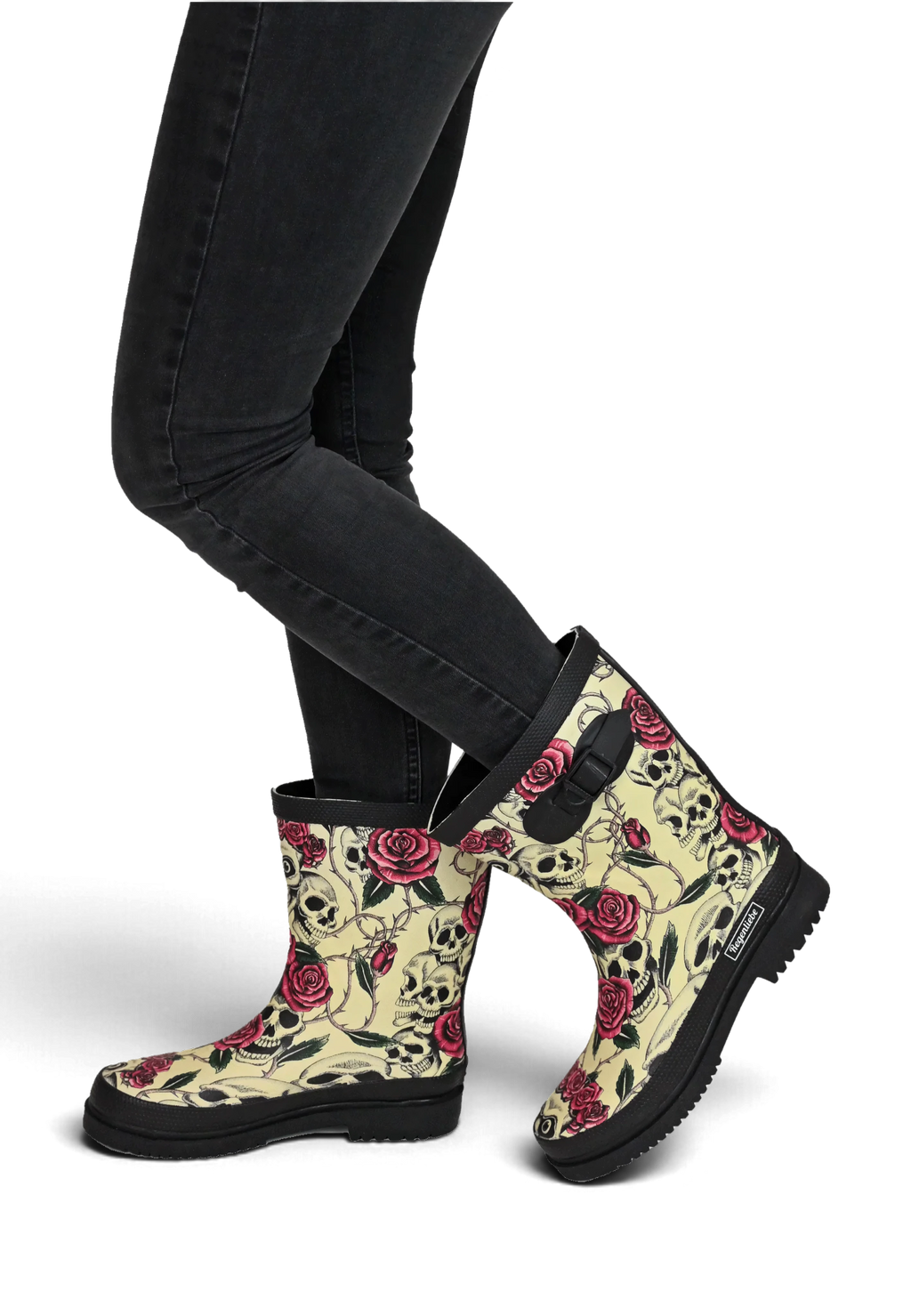 Regenliebe Damen Gummistiefel Ghost Halbschaft
