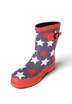 Regenliebe Damen Gummistiefel Stars Halbschaft