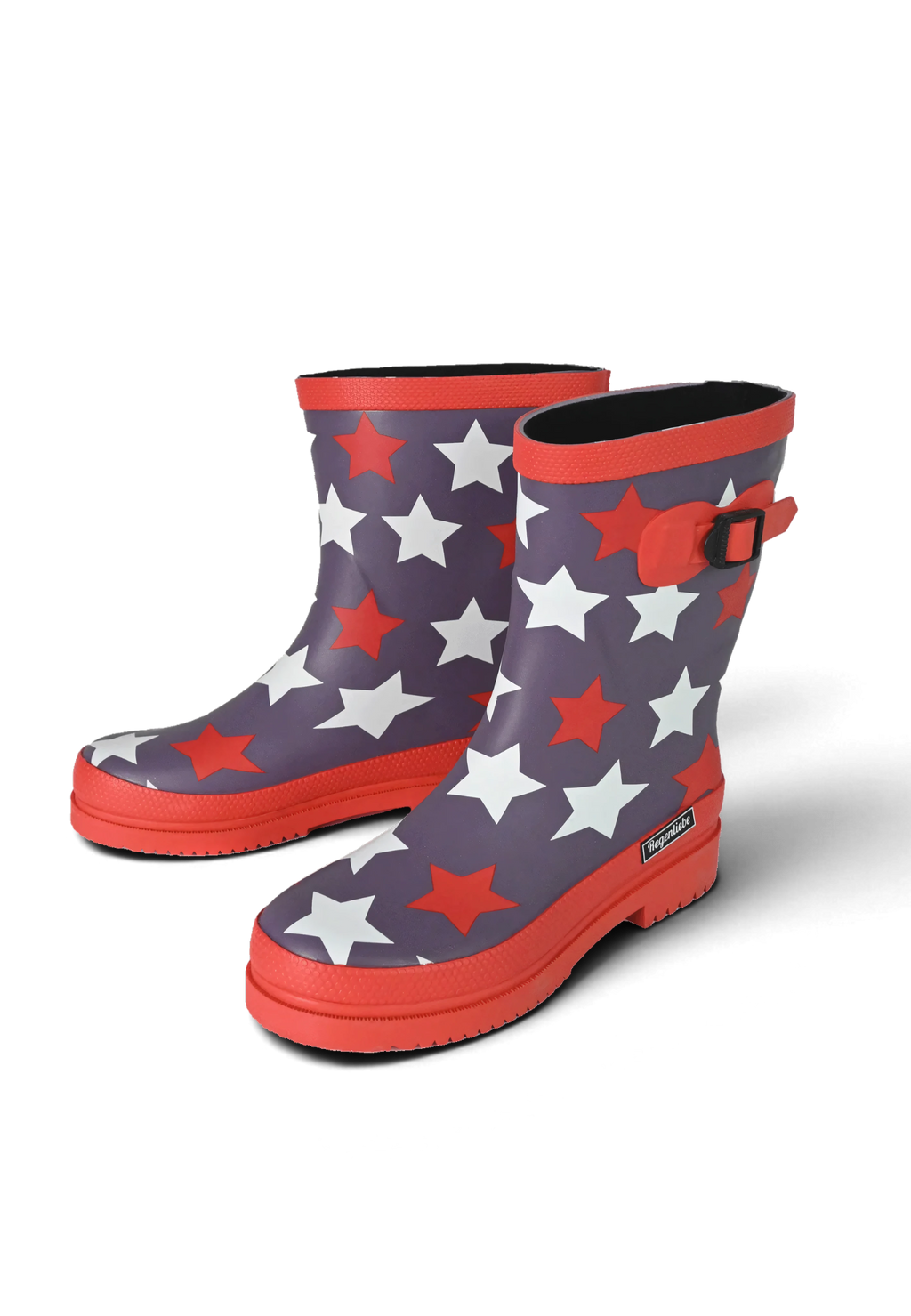 Regenliebe Damen Gummistiefel Stars Halbschaft