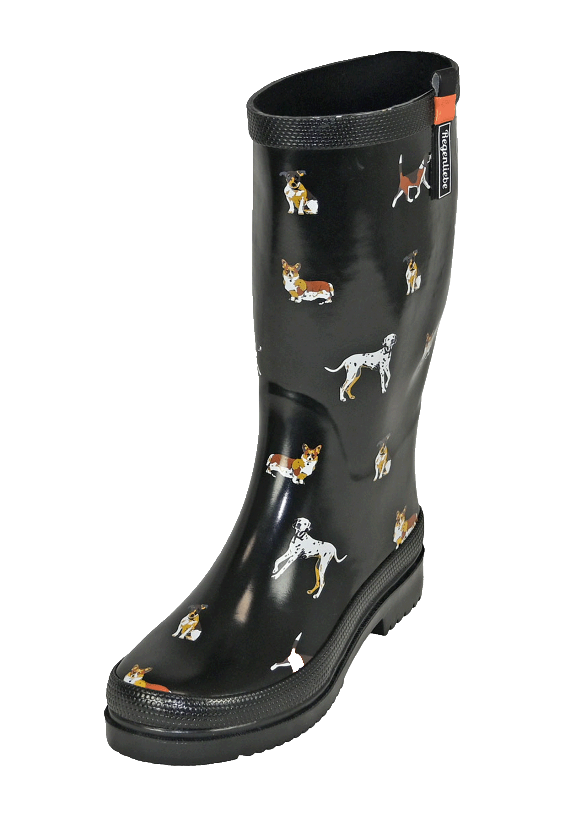 Regenliebe Damen Gummistiefel Waldi Langschaft