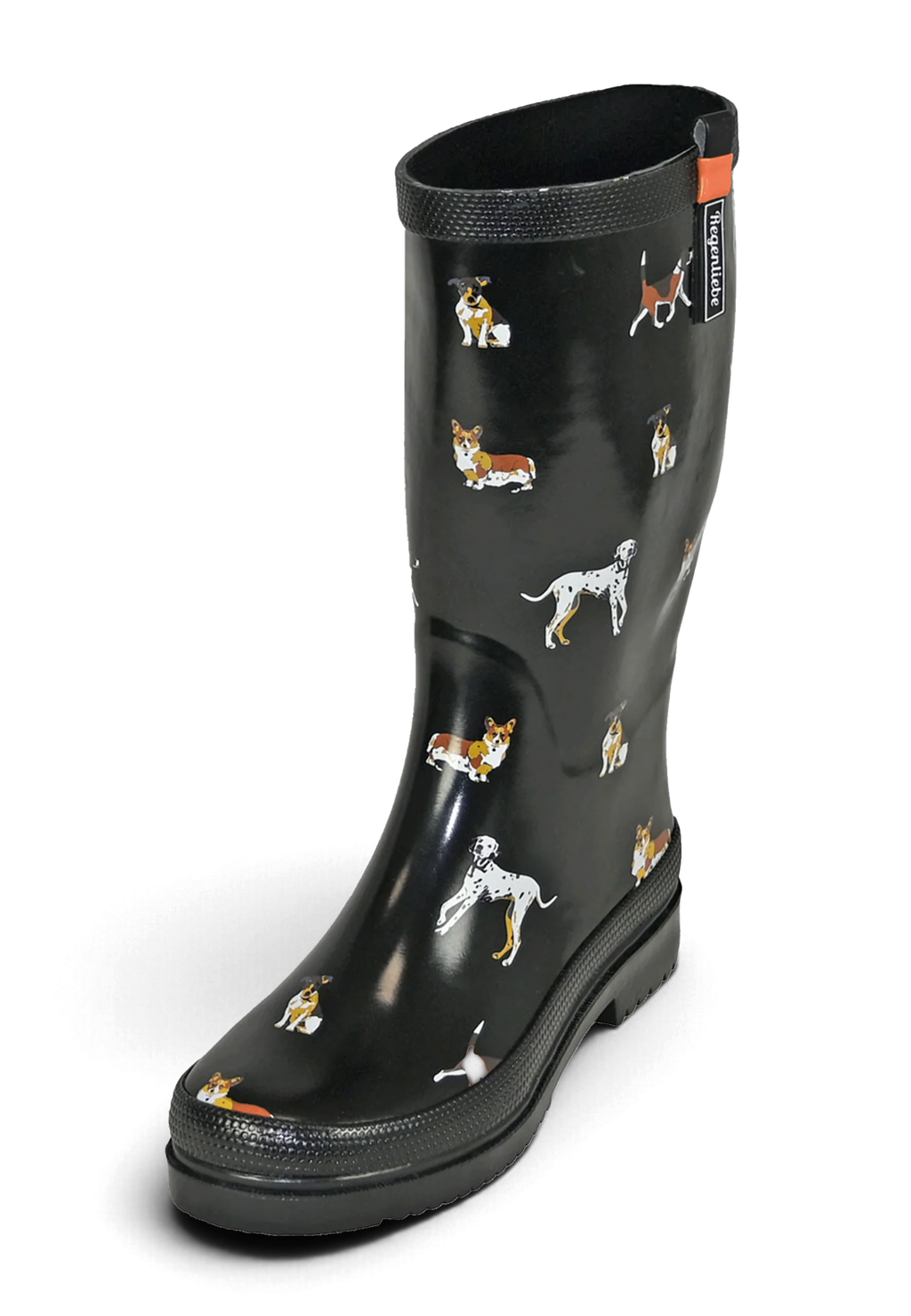 Regenliebe Damen Gummistiefel Waldi Langschaft