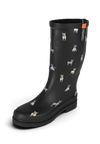 Regenliebe Damen Gummistiefel Mops Langschaft