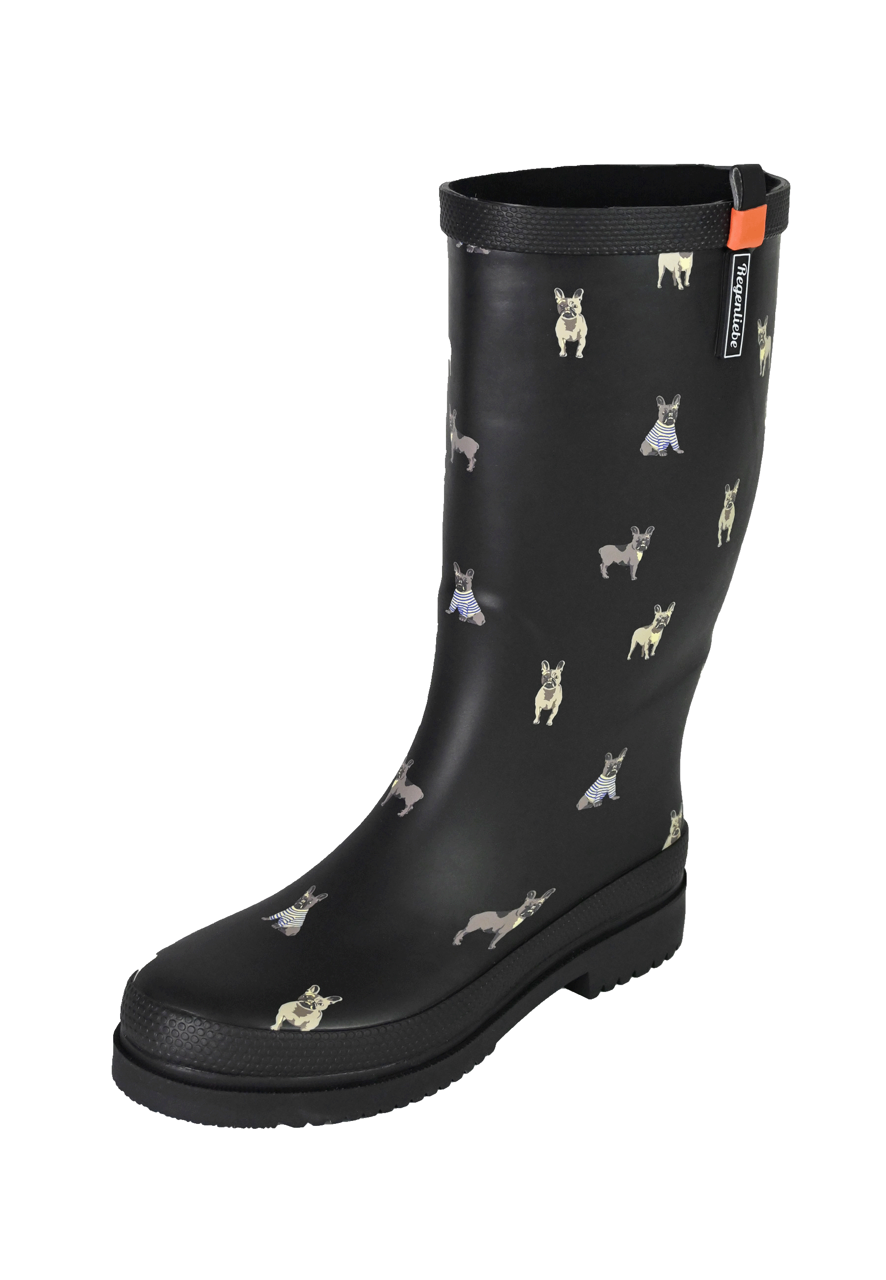 Gummistiefel French Bulldog