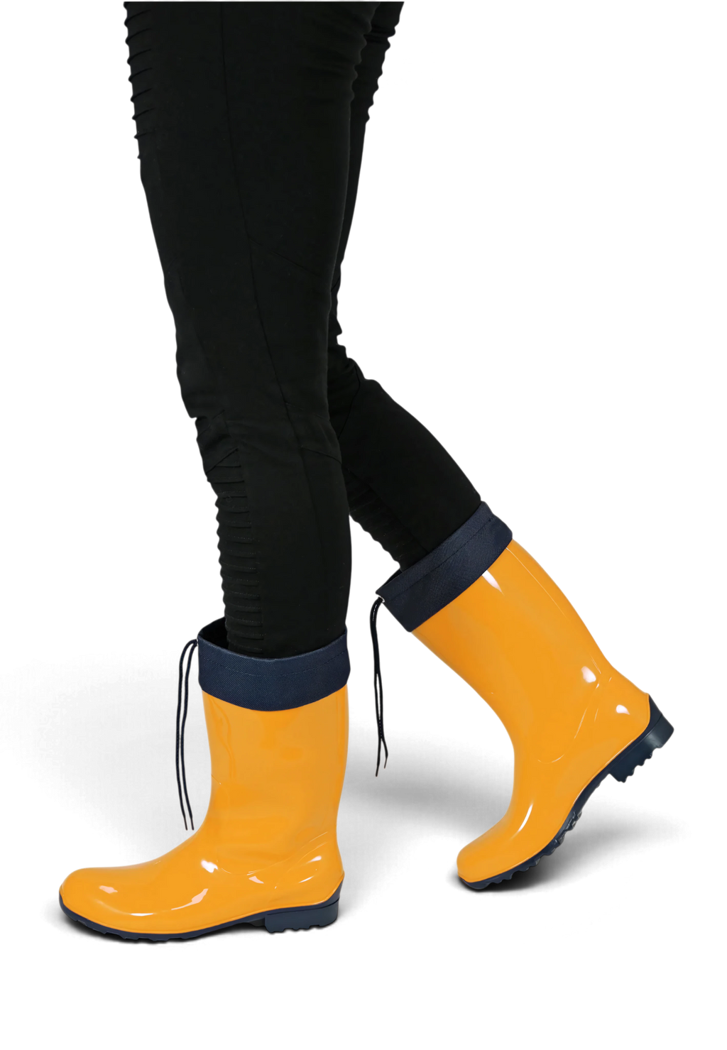 Regenliebe Damen Gummistiefel de Fieselregen Langschaft