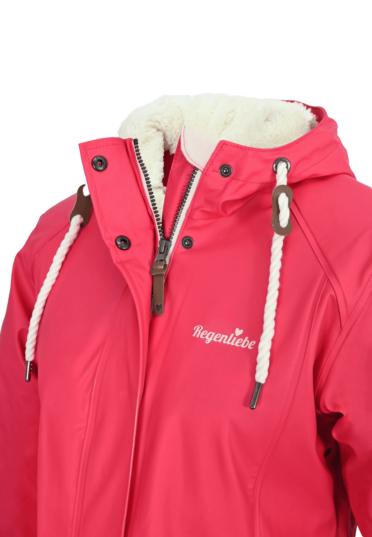 Regenliebe Damen Friesennerz mit Teddyfleece
