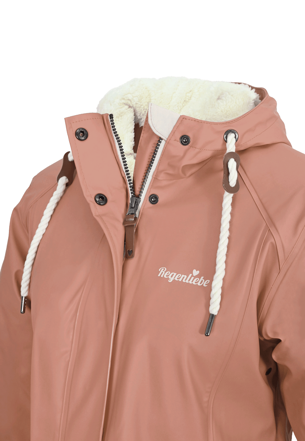 Regenliebe Damen Friesennerz mit Teddyfleece
