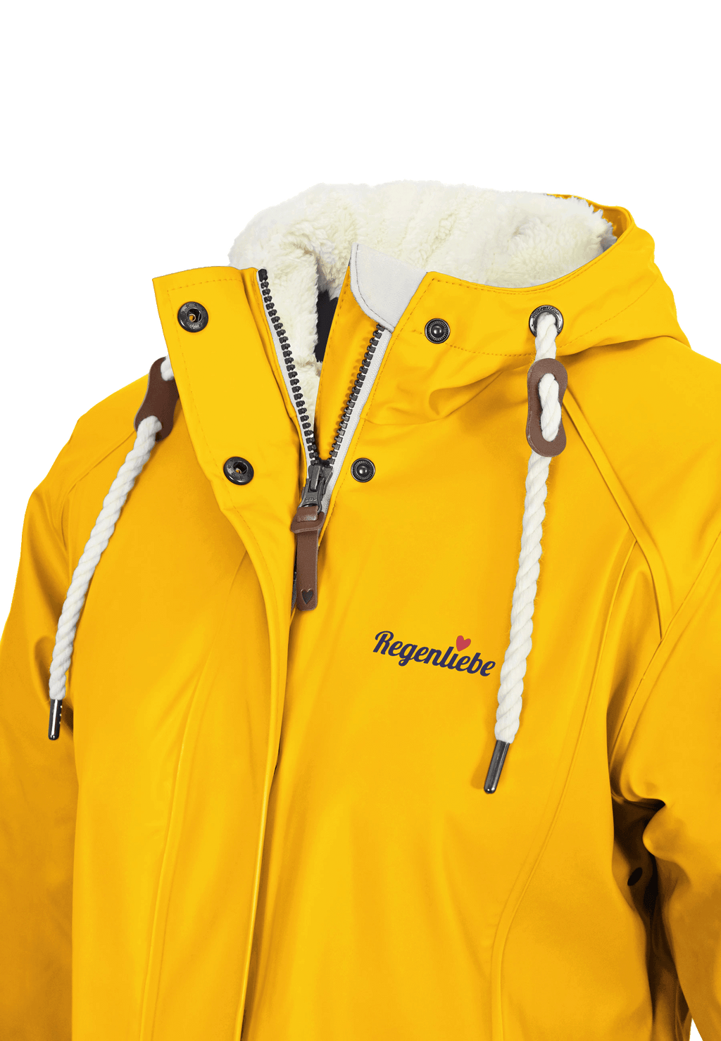 Regenliebe Damen Friesennerz mit Teddyfleece