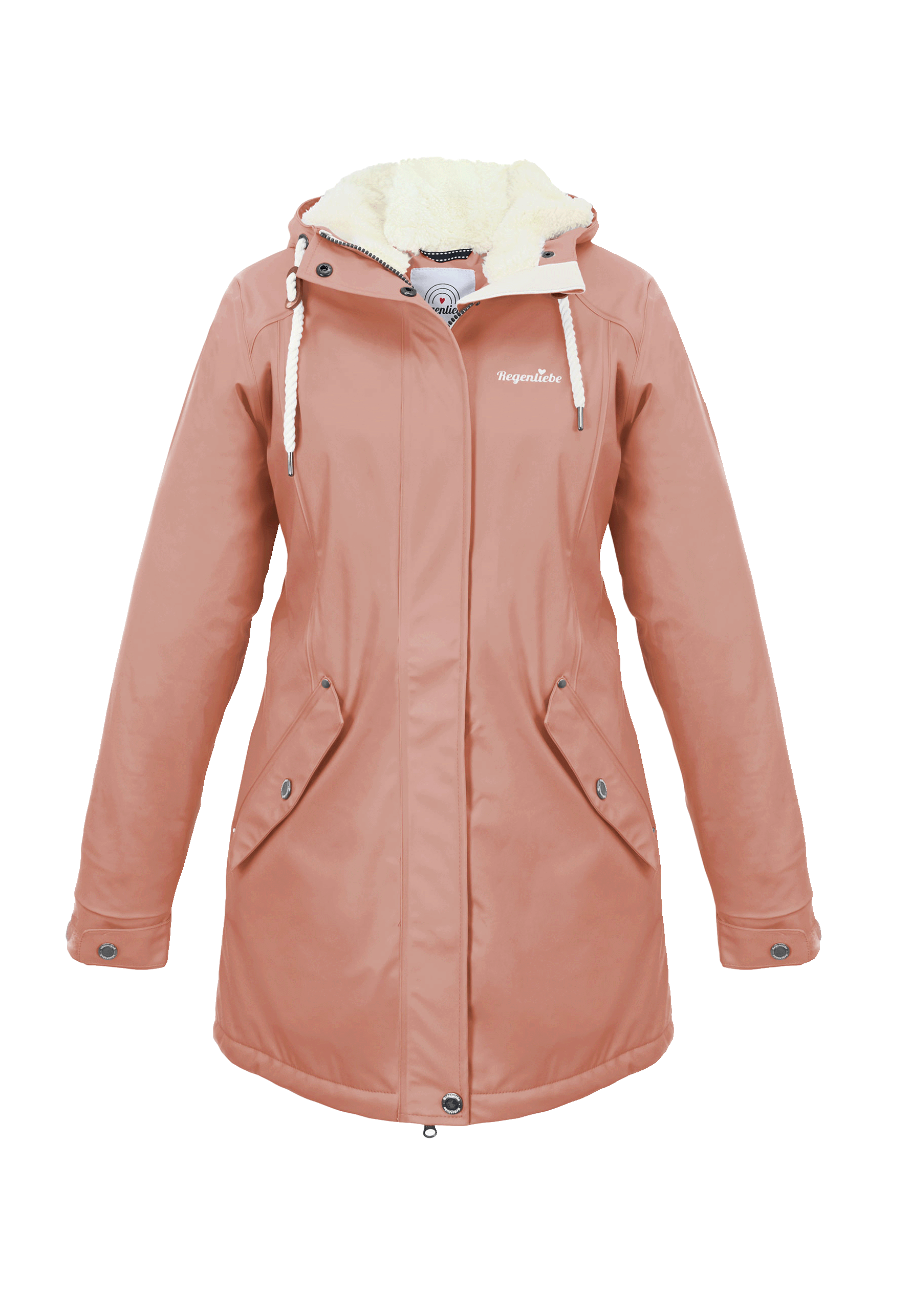 Regenliebe Damen Friesennerz mit Teddyfleece