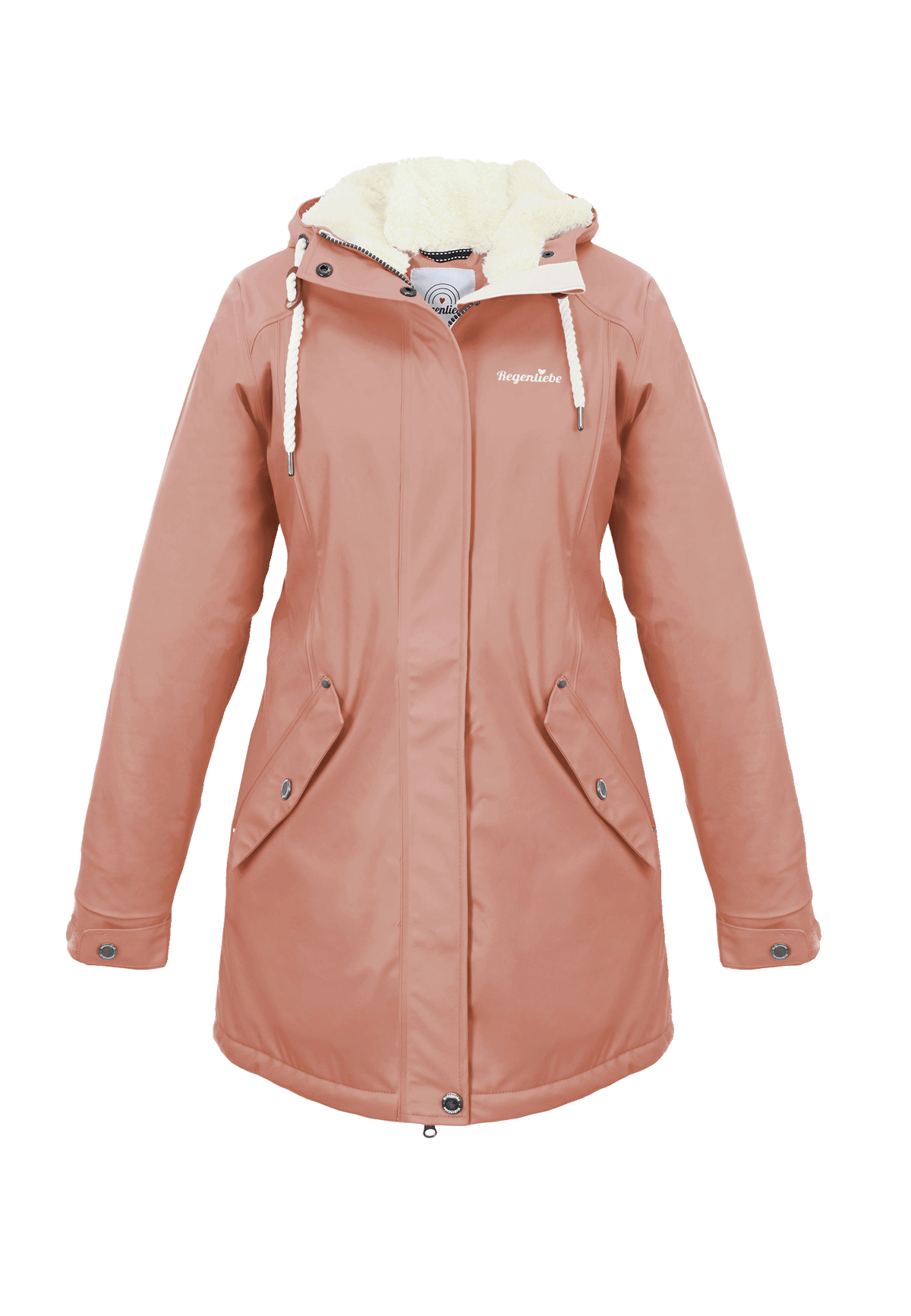 Regenliebe Damen Friesennerz mit Teddyfleece