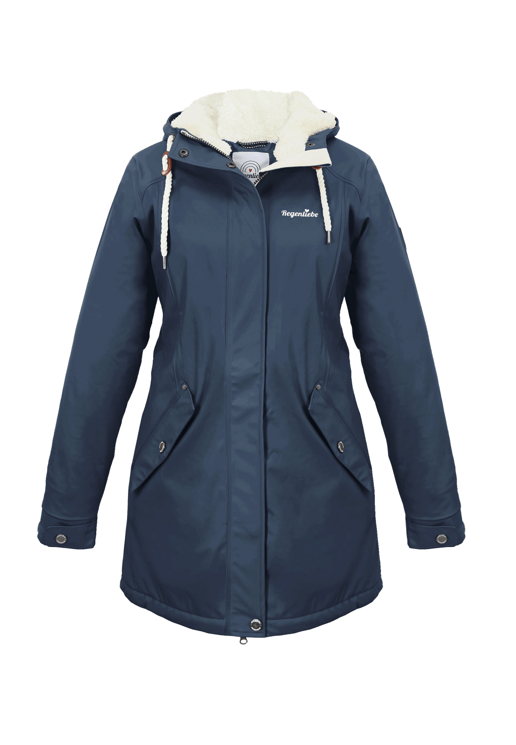 Regenliebe Damen Friesennerz mit Teddyfleece