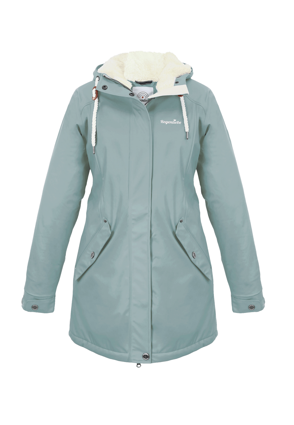 Regenliebe Damen Friesennerz mit Teddyfleece