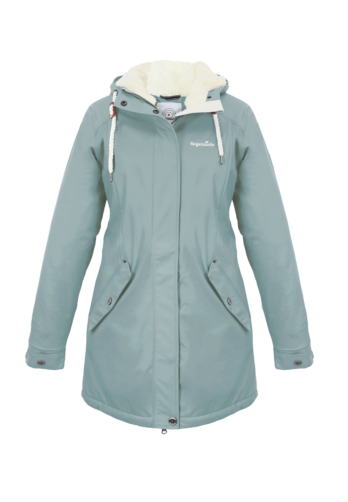Regenliebe Damen Friesennerz mit Teddyfleece