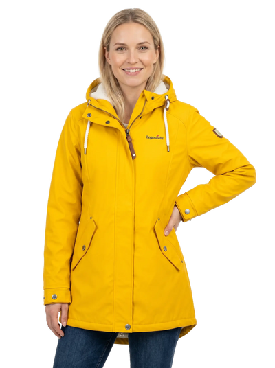 Regenliebe Damen Friesennerz mit Teddyfleece