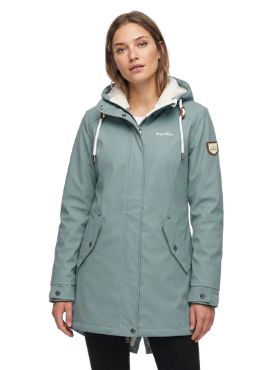 Regenliebe Damen Friesennerz mit Teddyfleece