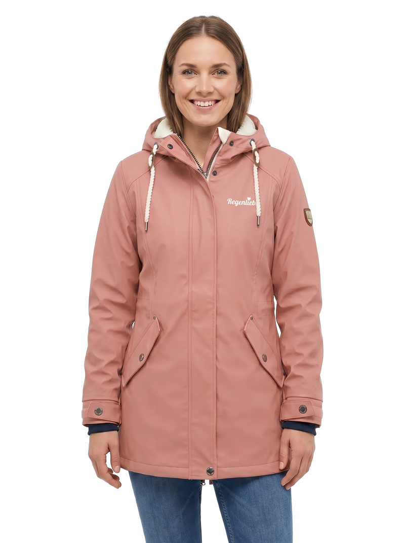 Regenliebe Damen Friesennerz mit Teddyfleece