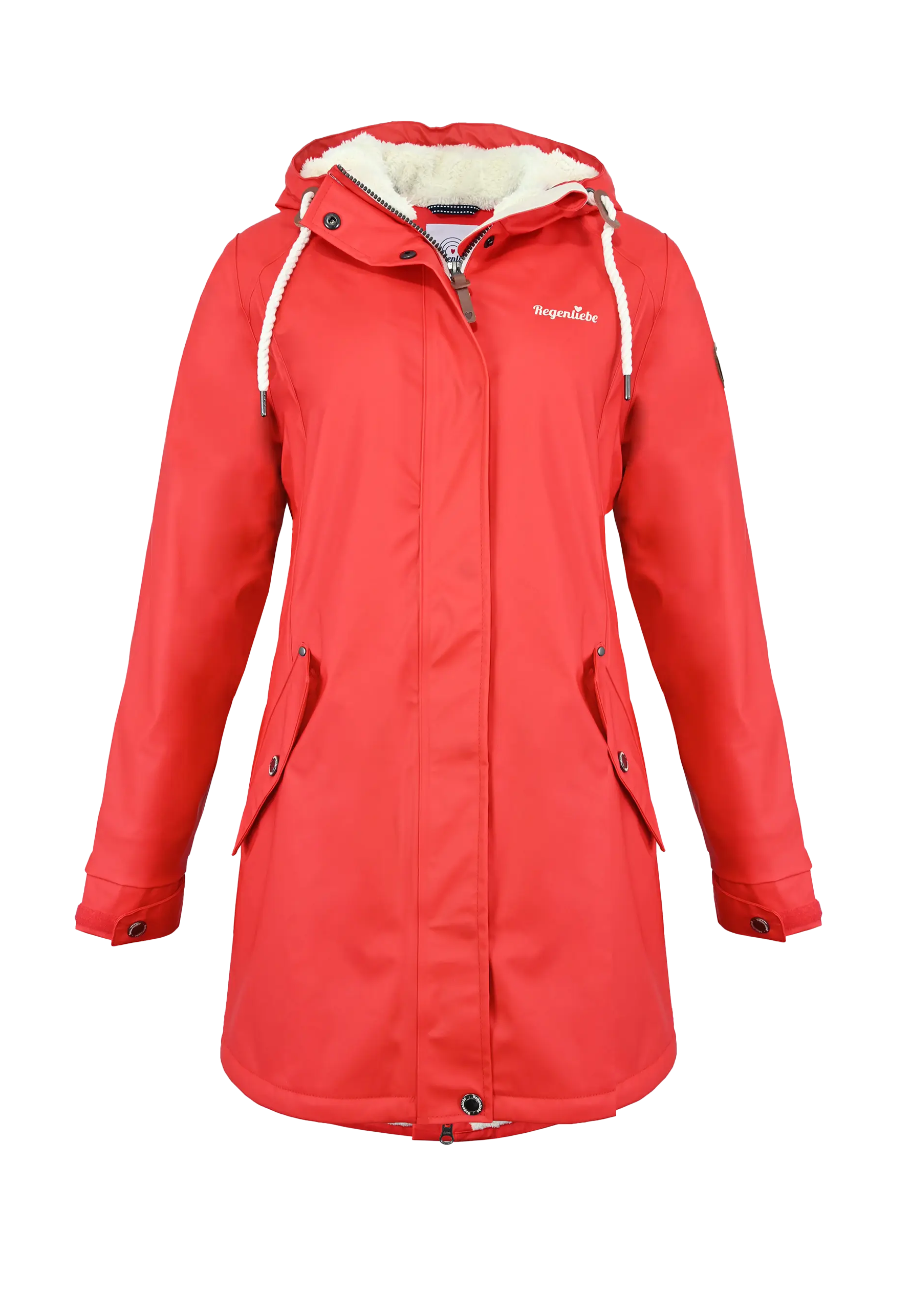 Regenliebe Damen Friesennerz mit Teddyfleece