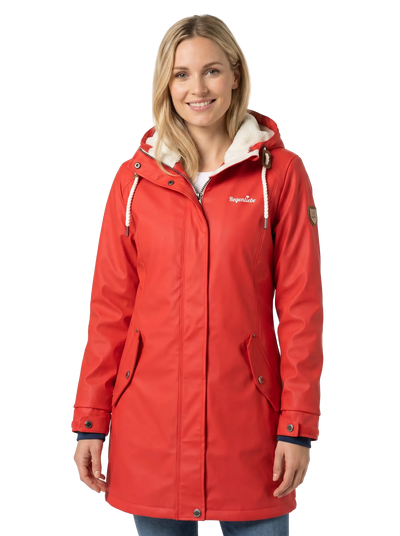 Regenliebe Damen Friesennerz mit Teddyfleece