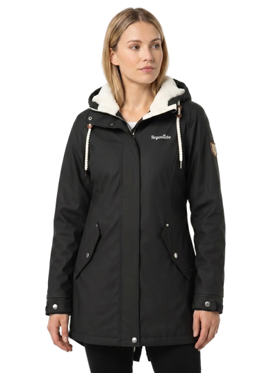 Regenliebe Damen Friesennerz mit Teddyfleece