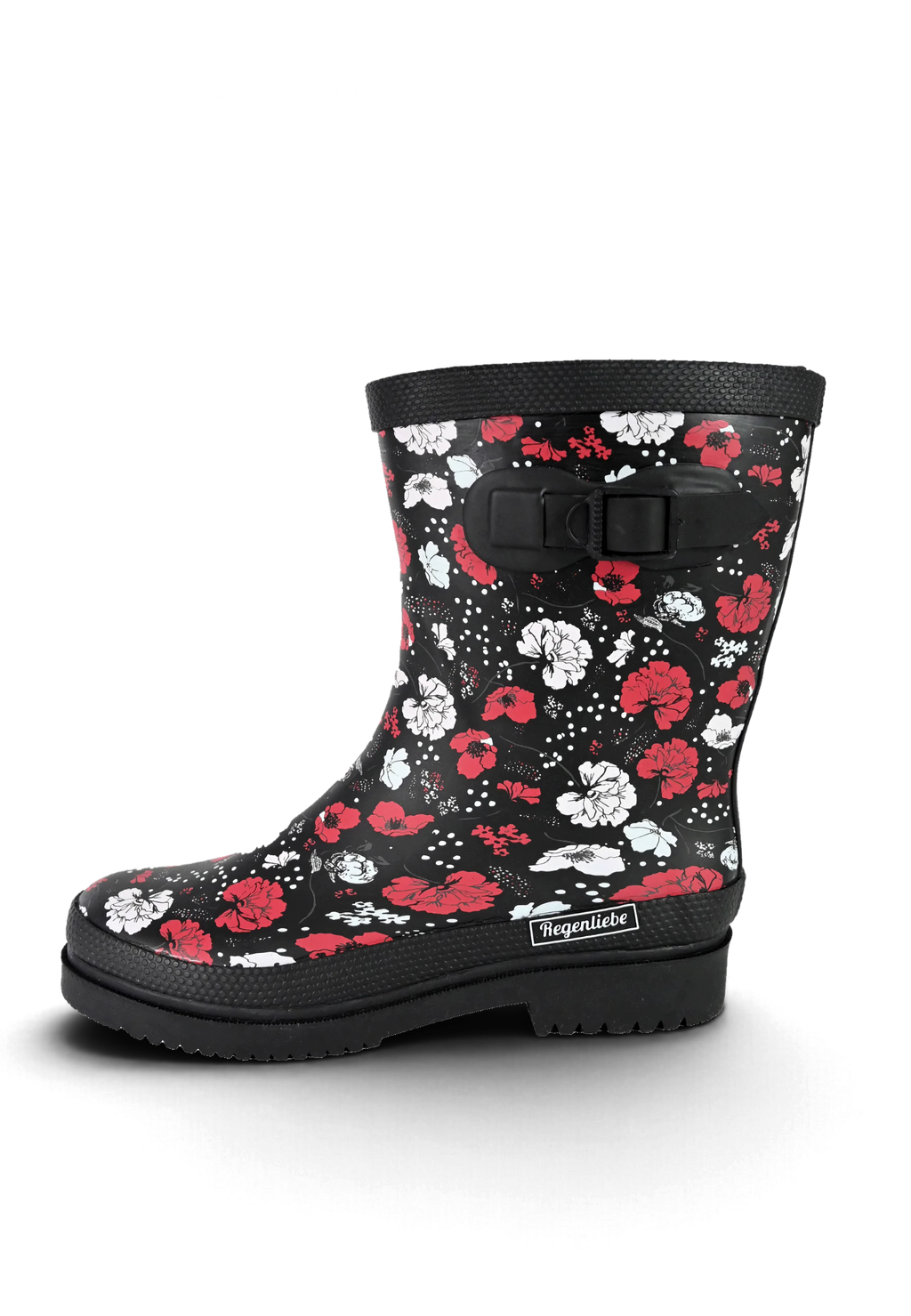 Regenliebe Damen Gummistiefel Blossom Night Halbschaft